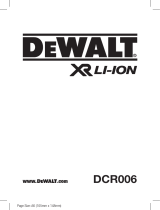 DeWalt DCR006 User manual