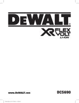 DeWalt DCS690 User manual