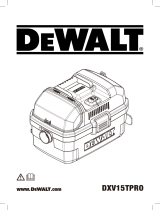 DeWalt DXV15TPRO User manual