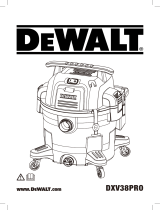 DeWalt DXV38PRO User manual