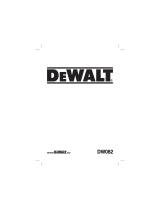 DeWalt DW082K User manual