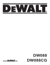 DeWalt DW088KD User manual