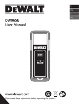 DeWalt DW065E User manual