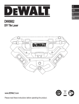 DeWalt DW0802 User manual