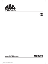 MAC TOOLS MCD701 User manual