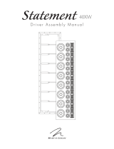 MartinLogan Statement 40XW User manual