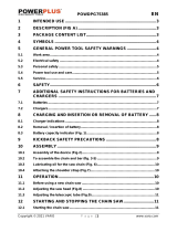 Powerplus POWDPG75385 Owner's manual