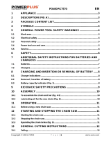 Powerplus POWDPG7570 Owner's manual