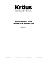 KRAUS KBU32/18 User manual