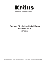 KRAUS KSF-1610SFACB User manual