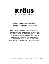 KRAUS KWT310-28 User manual