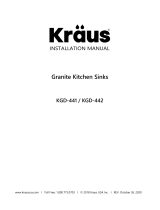 KRAUS KGD-442WHITE User manual