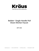 KRAUS KPF-1610-FF-100BG User manual