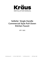 KRAUS KPF-1683SFS-KSD-80SFS User manual