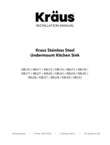 KRAUS KBU17 User manual