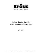 KRAUS KPF-1670SFS User manual