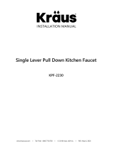 KRAUS KPF-2230SN User manual