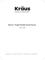 KRAUS KVF-1220MB-2PK User manual