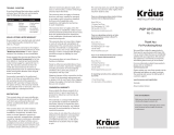 KRAUS PU-11BG User manual
