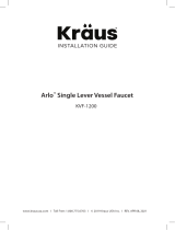 KRAUS KVF-1200SFS-2PK User manual