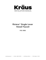KRAUS FVS-1005SN User manual