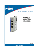 ProSoft Technology MVI69E-GSC User manual