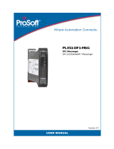 ProSoft Technology  PLX51-DF1-MSG User manual