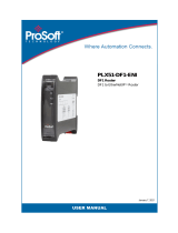 ProSoft Technology  PLX51-DF1-ENI User manual