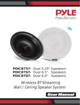 Pyle PDICBT67 Owner's manual