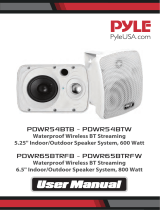 PyleHome PDWR64BTW Owner's manual