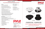 Pyle PLMRF65SB Owner's manual