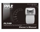 Pyle PL74DBK Owner's manual