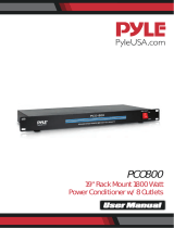 PylePro PCO800 Owner's manual
