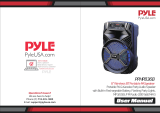 Pyle PPHP836B Owner's manual
