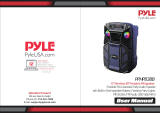 Pyle PPHP838B Owner's manual