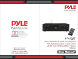 Pyle PTA42BT Owner's manual