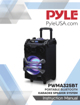 Pyle PWMA325BT Owner's manual