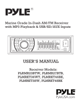 Pyle PLRMR27BTB User manual
