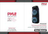 Pyle PPHP2836B Owner's manual