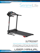 Pyle Pro Folding Treadmill Motorized Running Machine User manual