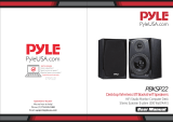 Pyle PBKSP22 Desktop Bluetooth Bookshelf Speaker User manual