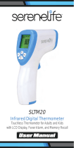 SereneLife SLTM20 Infrared Digital Thermometer User manual