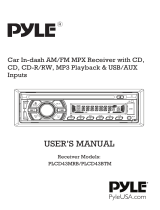 Pyle PLCD43BTM Owner's manual