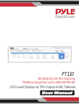 PyleHome PT110 User manual