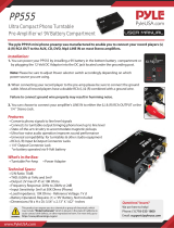 PylePro PP555 Owner's manual