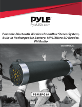 Pyle PBMSPG19.6 User manual