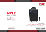 Pyle PWMA930IBT Wireless BT Portable PA Speaker System User manual