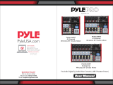 Pyle PMXU68BT Wireless BT Studio Mixer User manual
