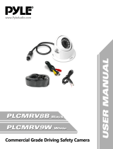 Pyle PLCMRV8B Black User manual