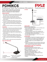 PyleHome PDMIKC5 Owner's manual